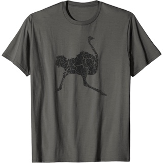 Ostrich Distressed Print - Vintage Ostrich T-shirt