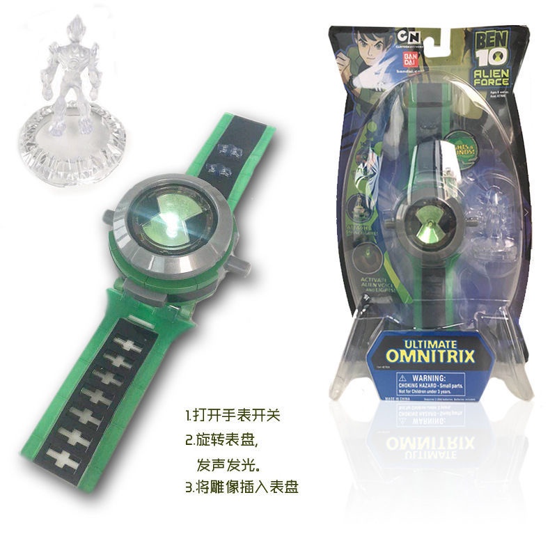 ben10-junior-hacker-watch-earth-defenders-hand-made-super-monster-doll-ของเล่นทำมือ