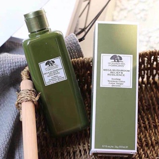 (พร้อมส่ง/แท้!) origins mega-mushroom treatment lotion 200ml. น้ำตบเห็ด