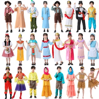 ♗△ยุโรป อังกฤษ ออสเตรเลีย ไทย กัมพูชา และกลุ่มประเทศอาเซียนมีการละเล่นชุดประจำชาติตามประเพณีของเด็ก
