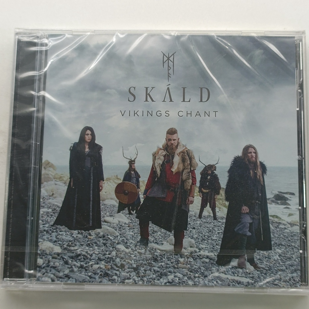 แผ่น-cd-เพลงโฟล์ค-skald-vikings-chant-ou-unopened