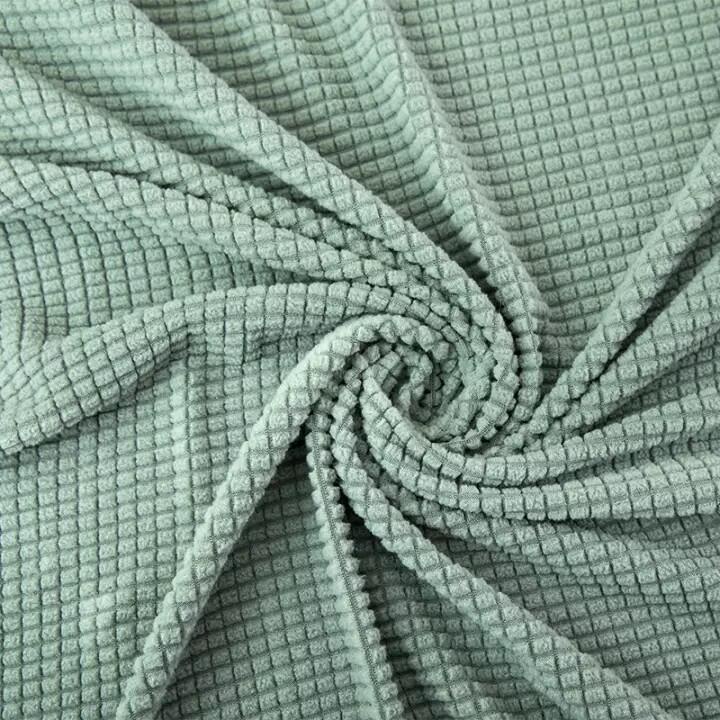 ผ้าคลุมโซฟา-ผ้าคลุมโซฟาแฟชั่นสไตล์นอร์ดิกใส่ได้ทุกฤดูสีพื้นผ้ายืดถักใช้ได้ทุกรุ่น