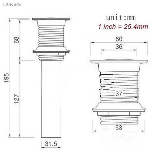 Bathroom Antique Brass Vessel Vanity Sink Pop Up Drain Without Overflow