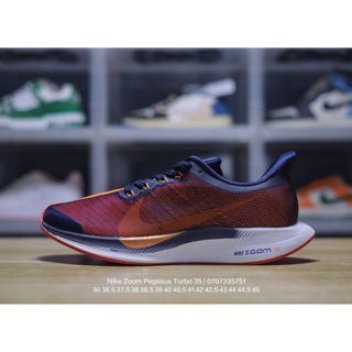 Nike Zoom Pegasus Turbo 35 Marathon ของแท้ 100% รองเท้ากีฬา รองเท้าวิ่ง น้ําหนักเบา ระบายอากาศ สําหรับคู่รัก