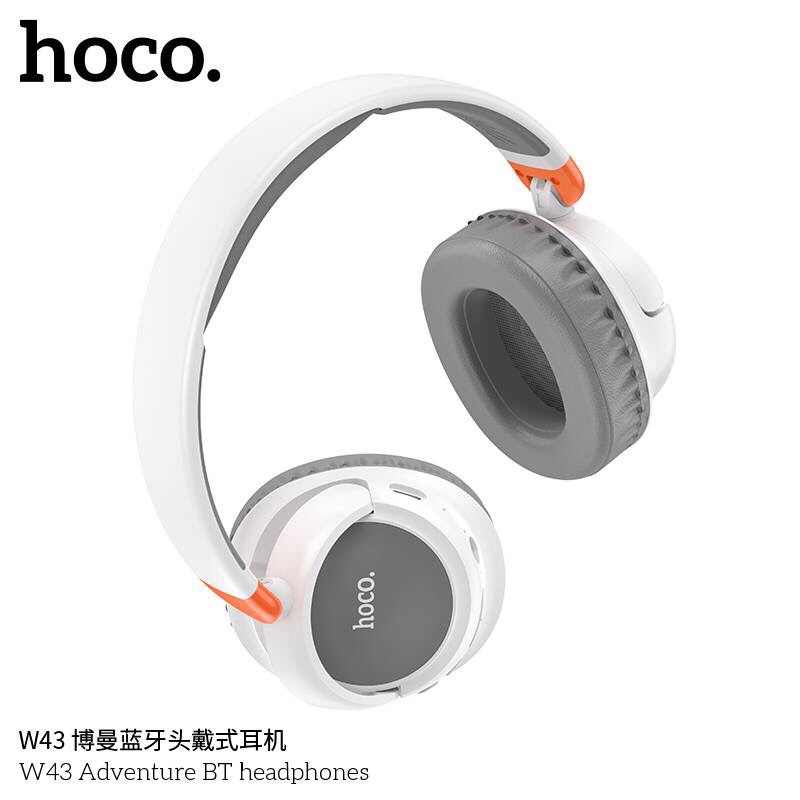 hoco-w43-หุฟังบลูทูธไร้สายแบบครอบหู-adventure-bt-headphones