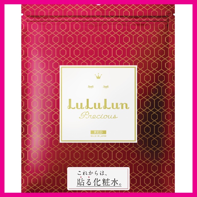 lululun-7days-face-mask-precious-red