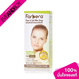 FARBERA - Clear & Soft Wax Strips Facial