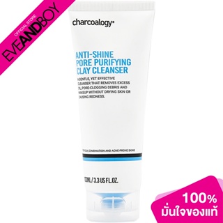 CHARCOALOGY - Bamboo Charcoal Purifying Facial Clay Cleanser