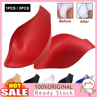 [B_398] 1/2Pcs Sexy Men Breathable Swimwear Underwear Briefs 3D Cup Pad