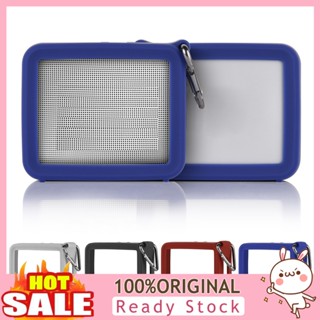 [B_398] Protective Case Waterproof Anti-impact Speaker Silicone Protective with Buckle for JBL GO2