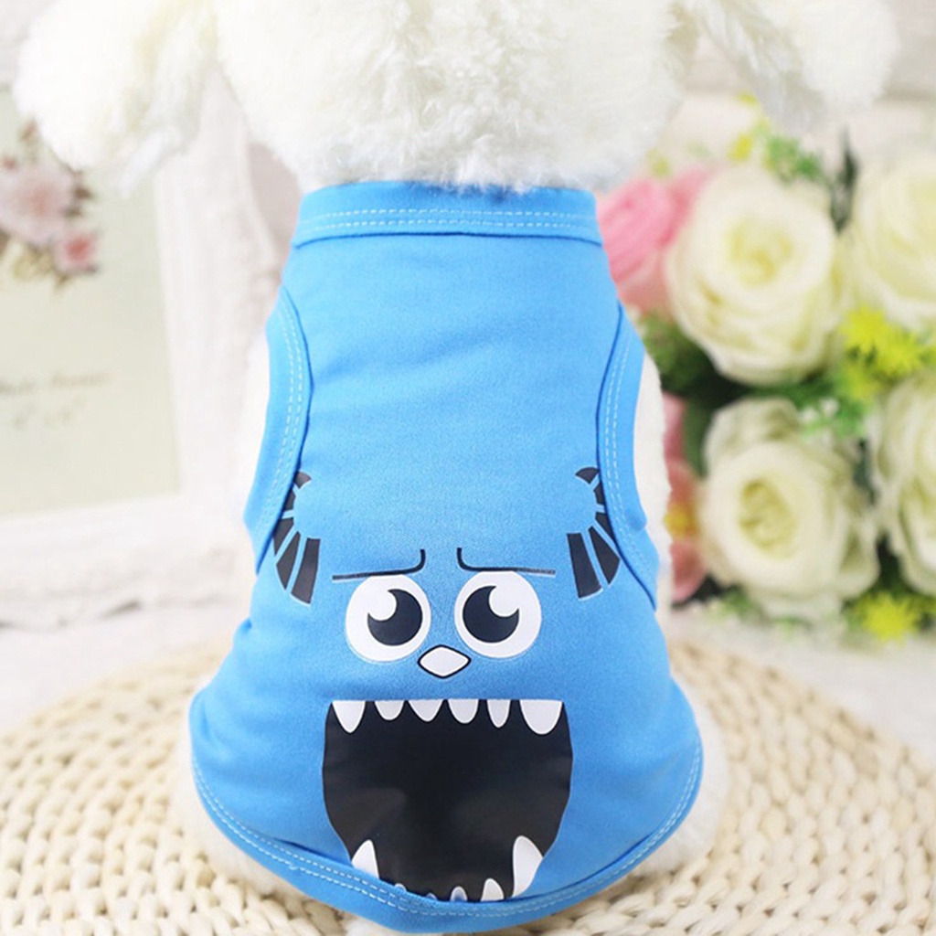 b-398-vest-elastic-cartoon-pattern-chinese-printed-polyester-dog-clothes-for-summer