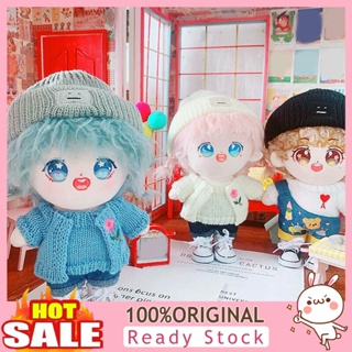 【CH】Doll Hole Pants Portable Ornamental Fabric Doll Sweater with A Heart for Pretend Game