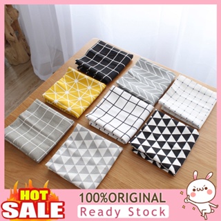 [B_398] 40x60cm Simple Cotton Linen Placemat Dining Table Cloth Decor