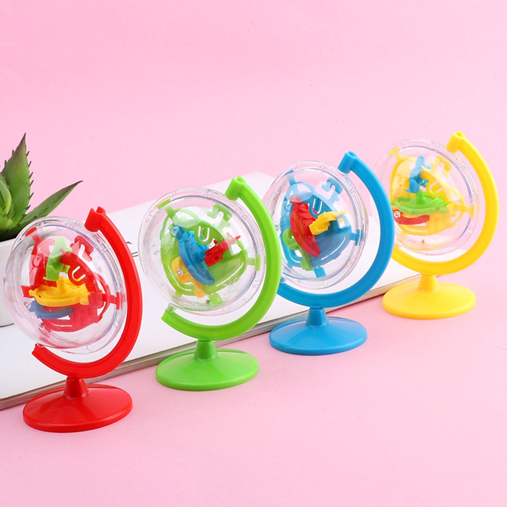 b-398-globe-maze-toy-develop-ability-exercise-spatial-senses-plastic-50-levels-intelligence-maze-ball-for-kids