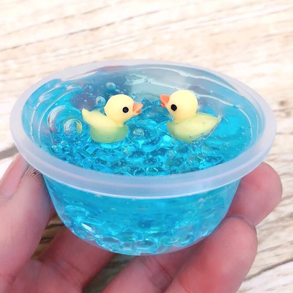 b-398-60ml-100ml-diy-little-duck-mud-clay-clear-slime-stress-relieve-kids-toys