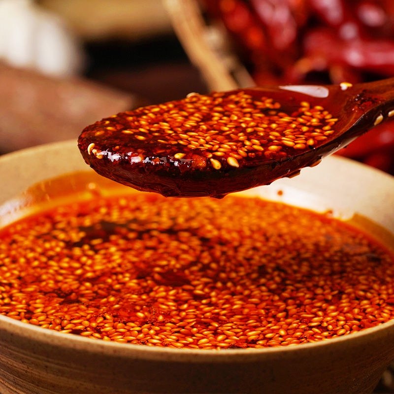 chuanwazi-spicy-oil-spicy-pepper-230g-sichuan-specialty-spicy-cold-sauce-red-oil-chili-oil-mixed-vegetable-seasoning