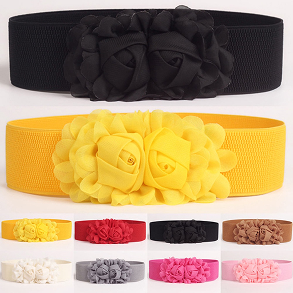 b-398-belt-elastic-double-flower-fabric-wide-waist-belt-for-party