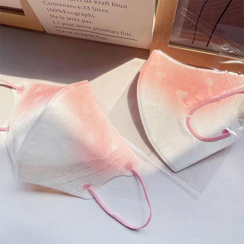 3d-pure-desire-blush-sunscreen-mask-pink-gradient-personal-packaging-fashion-high-value-breathable-lightweight