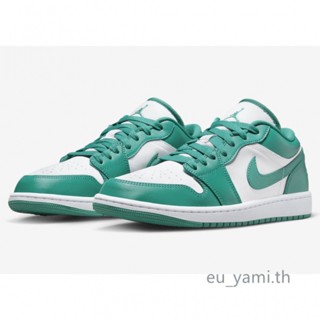 ของแท้ 100%  NIKE AIR JORDAN 1 Turquoise (New Emerald)