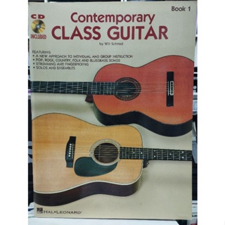 CONTEMPORARY CLASS GUITAR BOOK 1 W/CD BY WILL SCHMID /073999973174