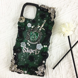 ¤❀แฮร์รี่พอตเตอร์รอบฮอกวอตส์ ครีมกาว แฮนด์เมด DIY เคสมือถือสำเร็จรูป ของขวัญทำเอง Apple Huawei