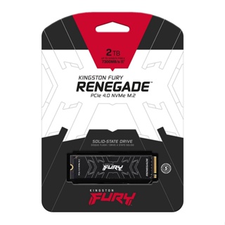 Kingston FURY Renegade 2TB PCIe 4.0 NVMe M.2 2280 Internal SSD, SFYRD/2000G