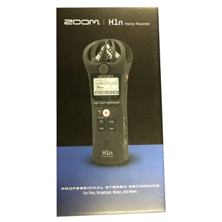 Zoom H1n 2-Input / 2-Track Portable Handy Recorder with Onboard X/Y Microphone (Black)