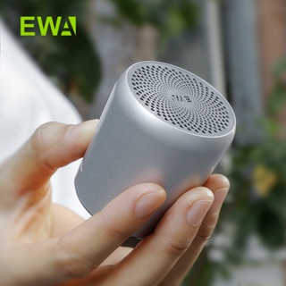 EWA A107S ลำโพงบรูทูธไร้สาย ขนาดจิ๋ว พกพาง่าย ฝาครอบโลหะ Bluetooth 5.0 เสียงดี