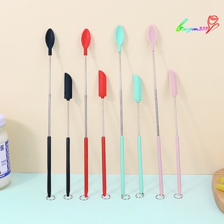 【AG】Baking Spatula Stretchable 3-in-1 Food Grade Efficient Cake Butter Scraper Bakeware Supplies