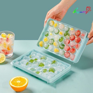 【AG】Ice Ball Maker with Lid 33 Grid DIY Refrigerator Round Ice Cube Tray Tools