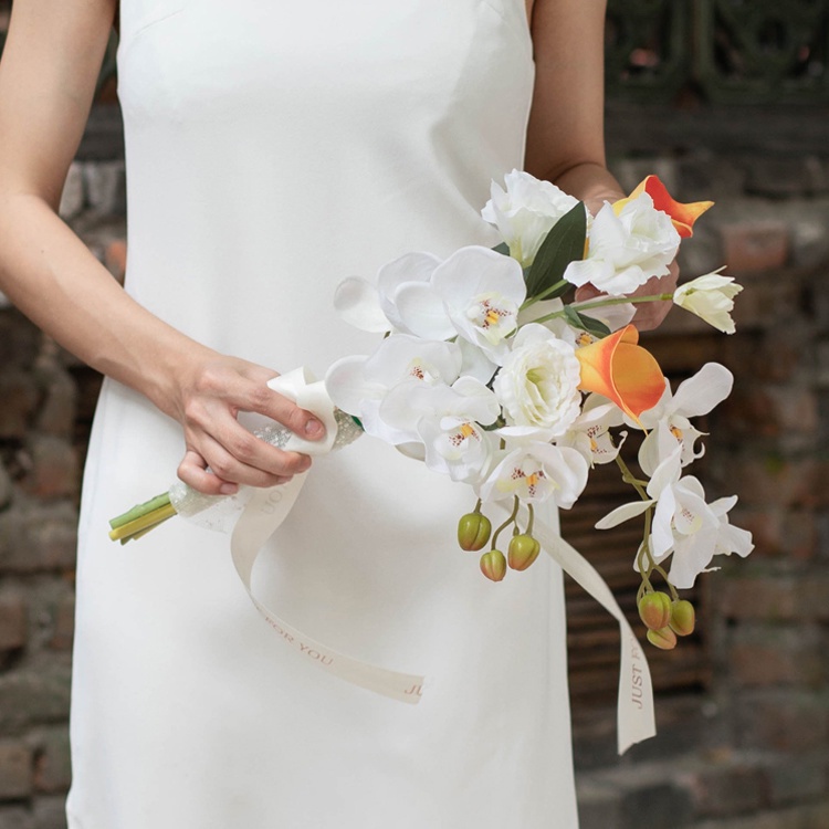 ins-สไตล์-high-end-ช่อดอกไม้เจ้าสาวงานแต่งงานจำลองดอกไม้งานแต่งงานช่อดอกไม้ปลอมอุปกรณ์ประกอบฉากภาพถ่ายหมั้นสดขนาดเล็ก