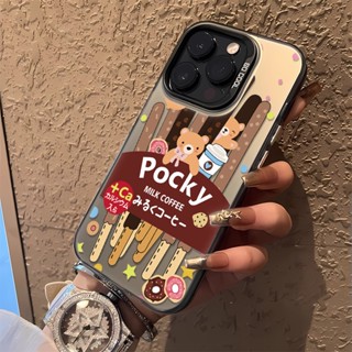 2 in 1 เคสโทรศัพท์มือถือ ลายการ์ตูนหมีสีเหลืองน่ารัก พร้อมกล้อง สําหรับ iphone 14promax 11 12 13 11ProMax
