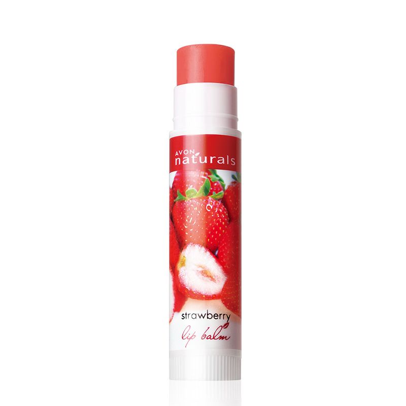 avon-yingze-light-color-lip-balm-4g-strawberry-plant-skin-care-moisturizing-anti-cracking-ของแท้-1
