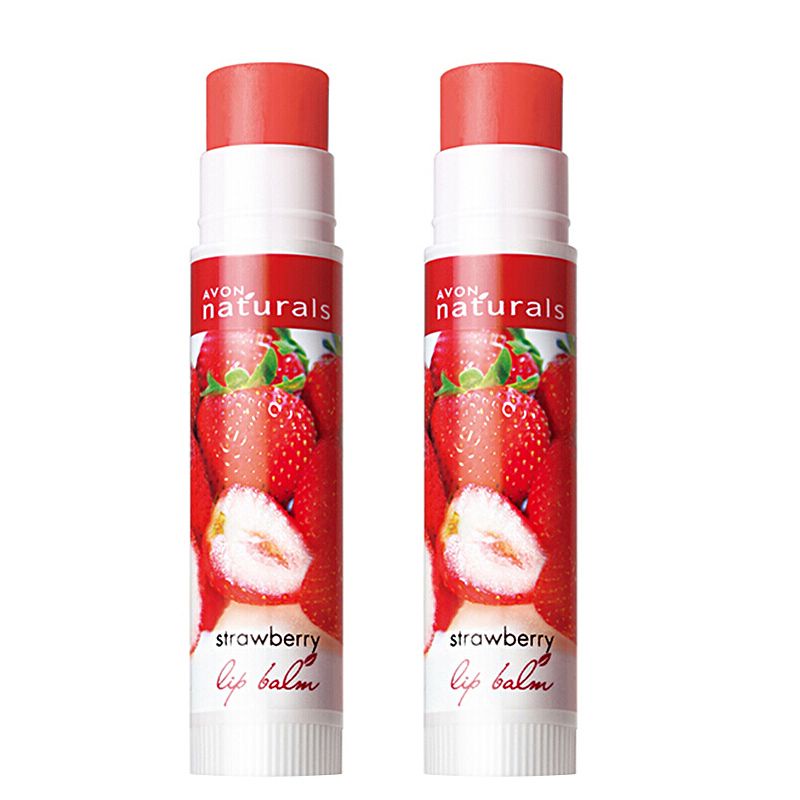 avon-yingze-light-color-lip-balm-4g-strawberry-plant-skin-care-moisturizing-anti-cracking-ของแท้-1