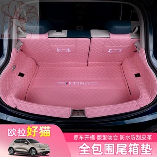 เหมาะสำหรับ Euler good cat เสื่อท้ายรถล้อมรอบด้วย 2023 Euler good cat gt tail box mat interior modified protection