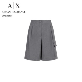 AX Armani Exchange กางเกงขาสั้นผู้หญิง รุ่น AX 6LYS22 YN2GZ6910 - สีเทา