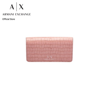 AX Armani Exchange กระเป๋าสตางค์ผู้หญิง รุ่น AX 948531 2F75017670 - สีชมพู