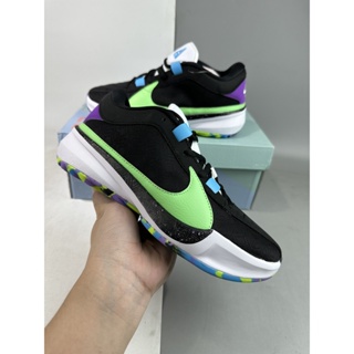 Nike Zoom Freak 5 EP Alphabet 5 รองเท้าผ้าใบ รองเท้าบาสเก็ตบอล กันลื่น สําหรับผู้ชายและผู้หญิง