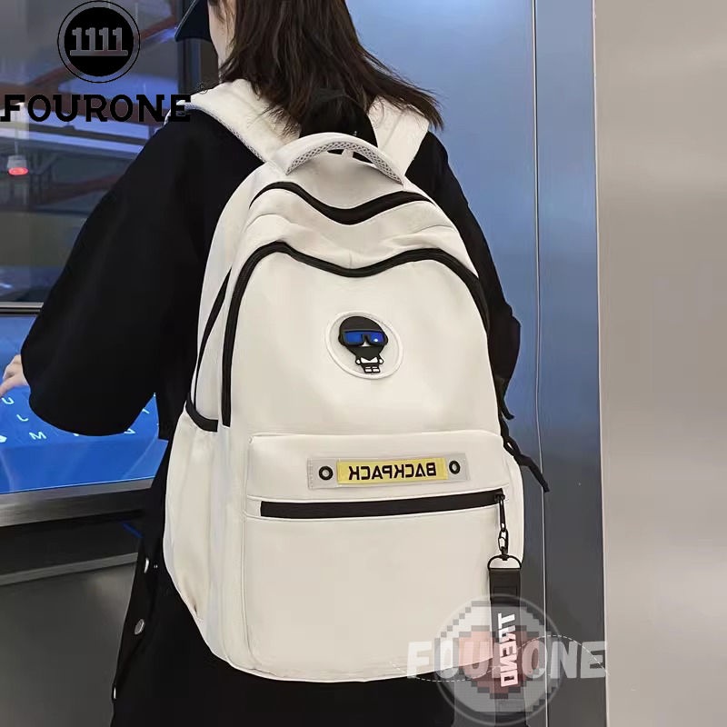 กระเป๋าเป้สะพายหลัง-กระเป๋านักเรียน-ขนาดใหญ่-จุของได้เยอะ-สไตล์เกาหลี-สําหรับผู้หญิง-นักเรียนมัธยมต้น