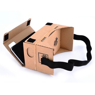 ✹✴แว่นตากล่อง Google VR วิทยาศาสตร์และการทดลองการศึกษาโดยเฉพาะกระจกวิเศษ 3 มิติเสมือนจริงแบบติดศีรษะแบบ DIY พับ vr