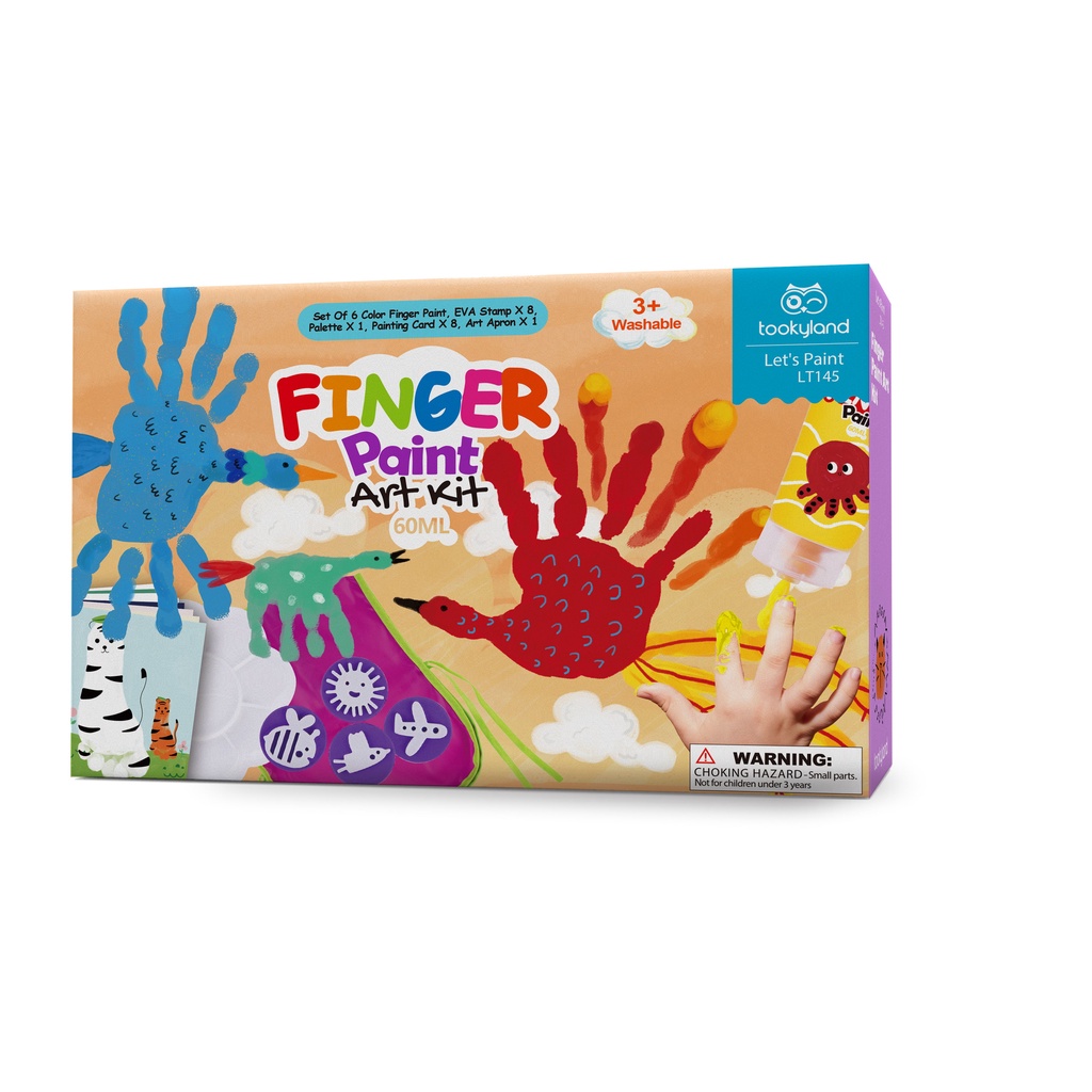 tooky LandFinger Paint Art Kitชุดฟิงเก้อเพ้นอาร์ตกิต Shopee Thailand