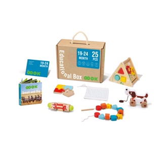 Tooky Toy-Educational Box-กล่องของเล่นเสริมพัฒนาการสำหรับเด็ก 18เดือน+