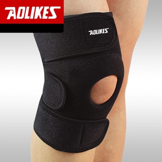 【พร้อมส่งจากไทย】 AOLIKES เข็มขัดรัดเข่า สายพยุงหัวเข่า ช่วยพยุงน้ำหนัก ป้องกันอาการบาดเจ็บ Knee Support
