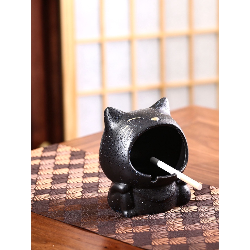 แมว-ben-meow-lucky-cat-ashtray-creative-ตกแต่งห้องนั่งเล่น-office-desktop-home-ตกแต่งชุดของขวัญ