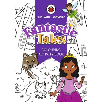 asia-books-หนังสือภาษาอังกฤษ-fun-with-ladybird-colouring-activity-book-fantastic-tales