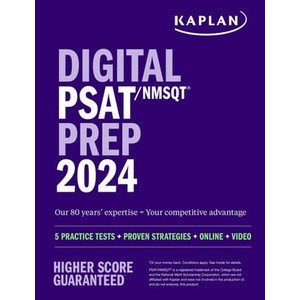 Asia Books หนังสือภาษาอังกฤษ KAPLAN DIGITAL PSAT/NMSQT PREP 2024