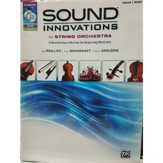 SOUND INNOVATIONS FOR VIOLIN BOOK 1 W/DVD MP3/038081383613
