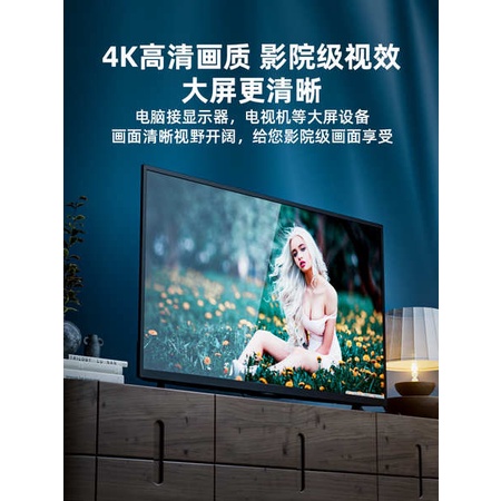 จัดส่งด่วน-อะแดปเตอร์แปลงสายเคเบิ้ล-dp-เป็น-hdmi-4k60hz-สําหรับคอมพิวเตอร์