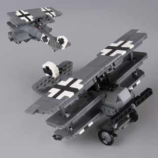 โมเดลตัวต่อเลโก้เครื่องบินรบ I Defok Dr-Fighter ขนาดเล็ก 1 ปีก ของเล่นสําหรับเด็ก