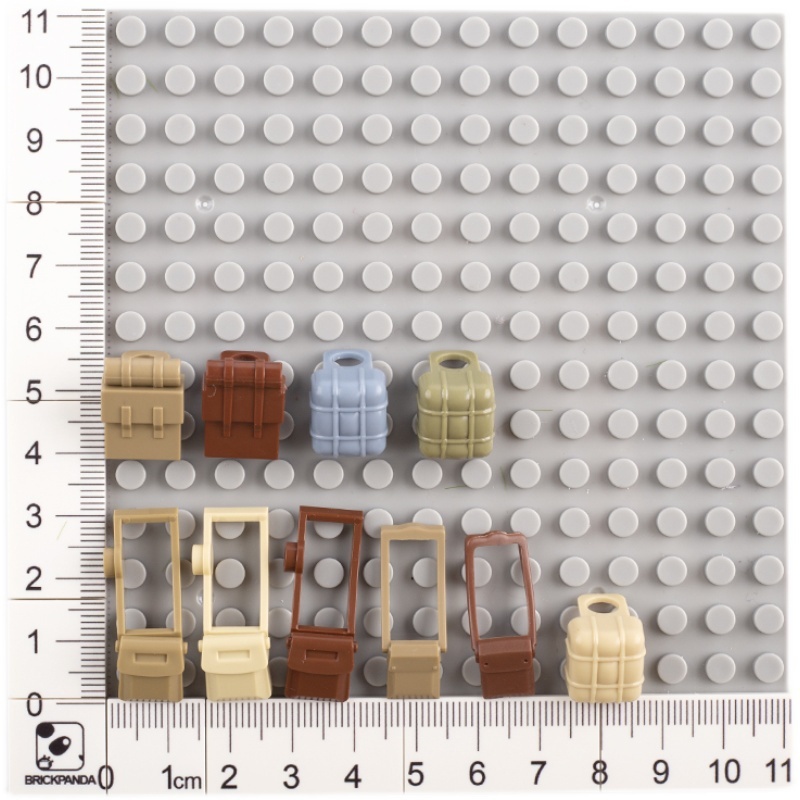 บล็อกตัวต่อเลโก้-กระเป๋าเป้สะพายหลัง-ขนาดเล็ก-สไตล์ทหาร